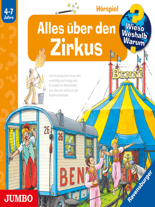 Title details for Alles über den Zirkus [Wieso? Weshalb? Warum? Folge 44] by Peter Nieländer - Wait list